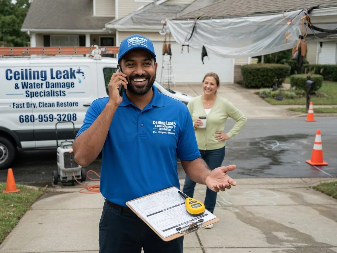 Ceiling Leak Cleanup Northern Cambria, PA FAQs